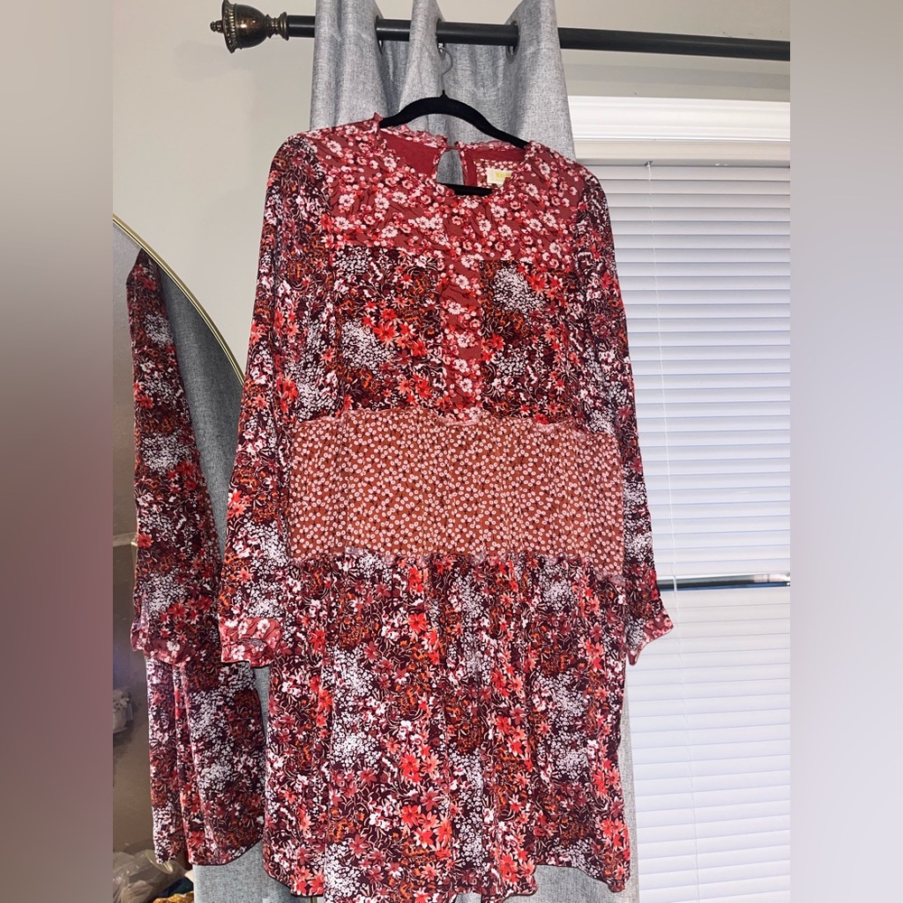 Maeve Cherry Blossom Print Dress